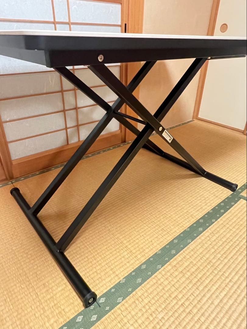 ニトリ セラミック 昇降ダイニングテーブル WH AT01