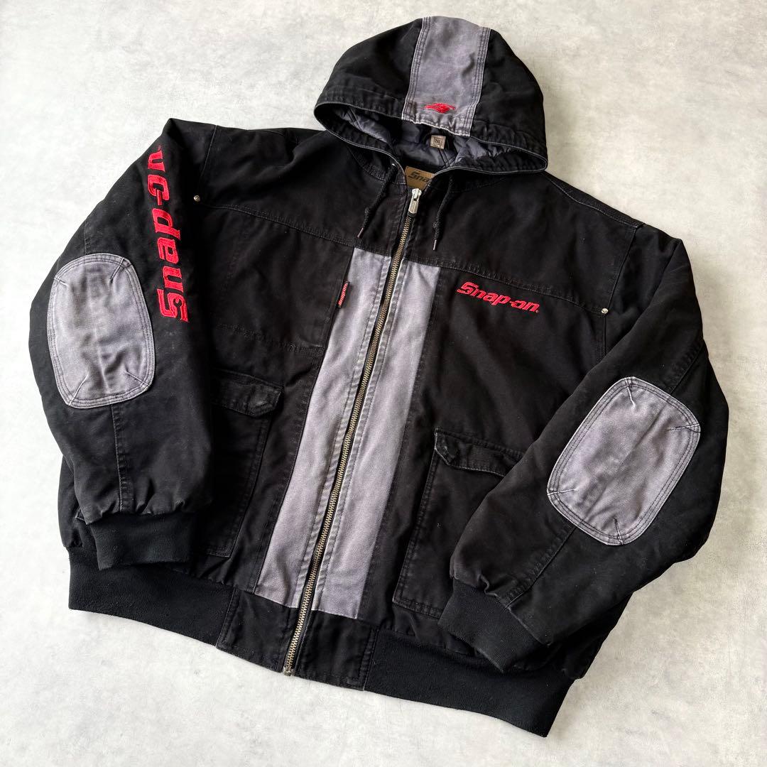 Snap-onスナップオン アクティブジャケットブラック ワークジャケット2XL