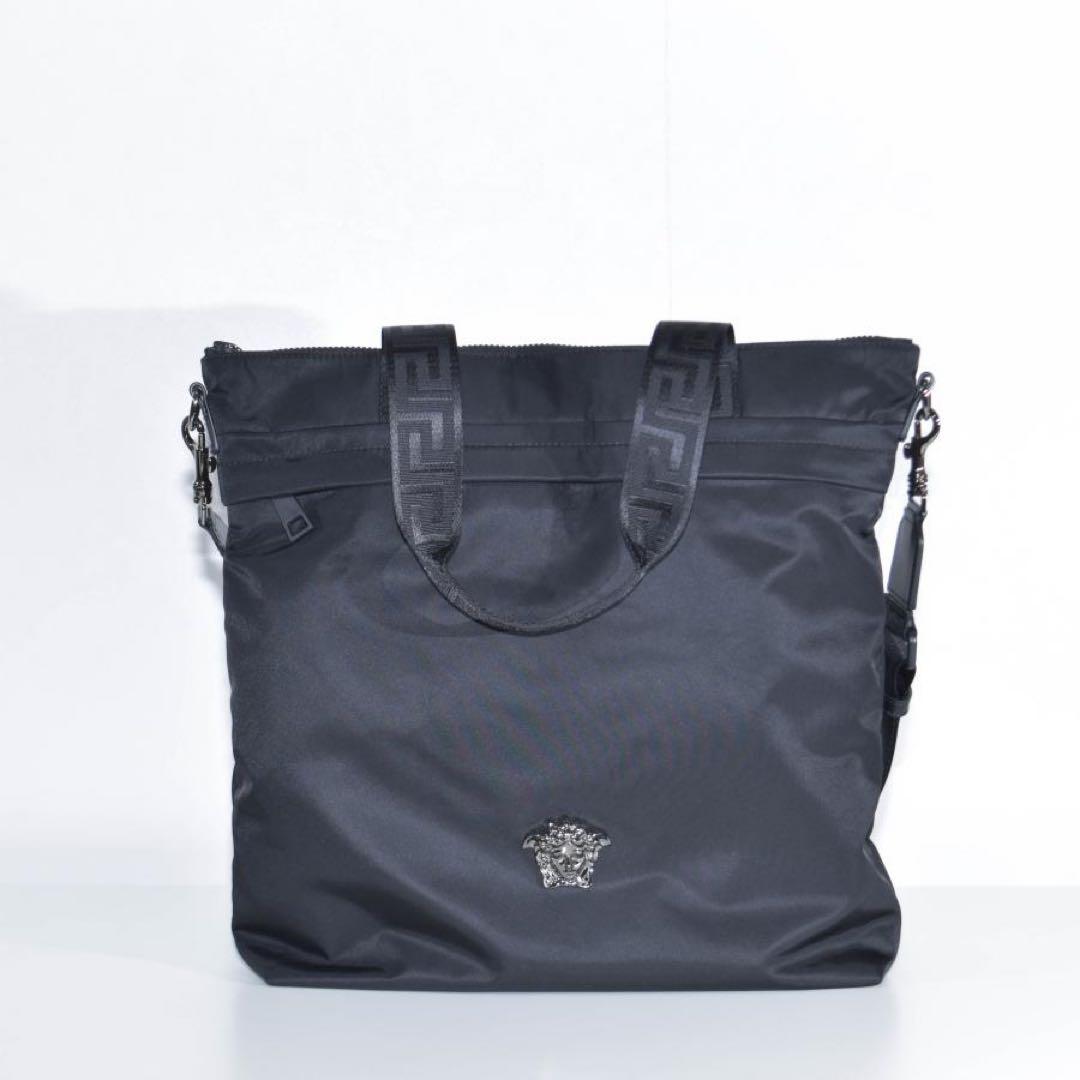 VERSACE メデューサ ナイロン トート