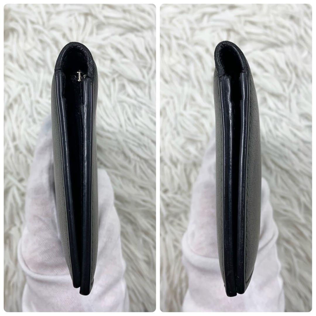【✨美品✨】 バレンシアガ 長財布 エブリデイ レザー ブラック