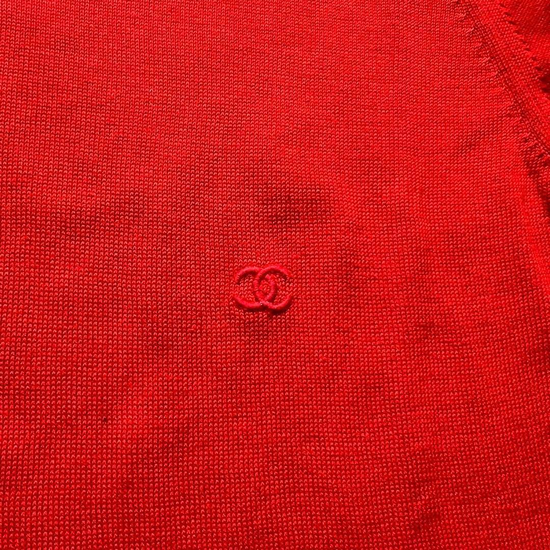 chanel 70s ビンテージシャネル 刺繍ロゴ tシャツ ピチt