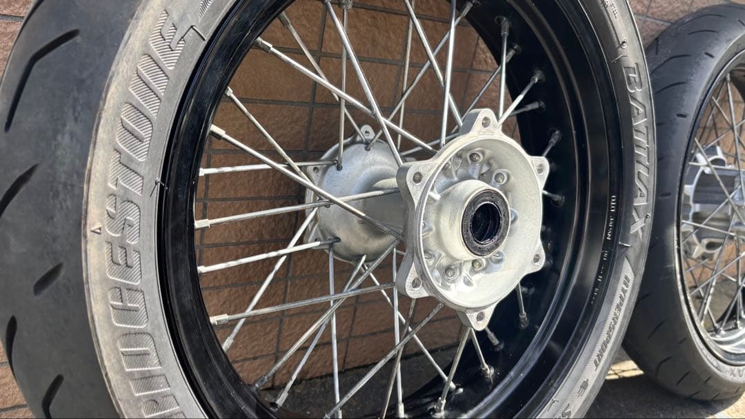 wr250x 前後ホイール　バトラックス