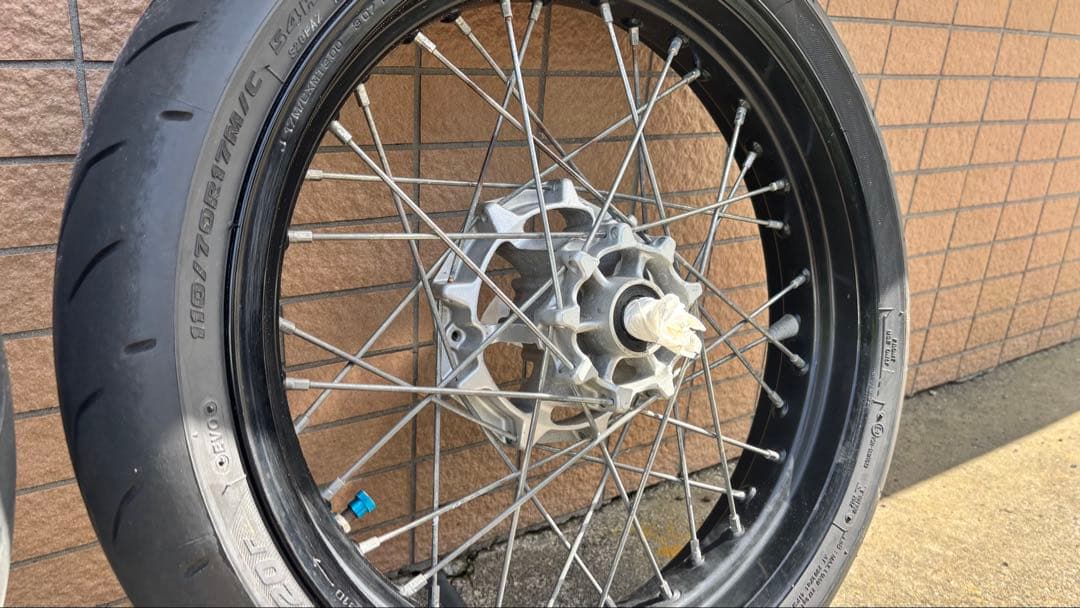 wr250x 前後ホイール　バトラックス