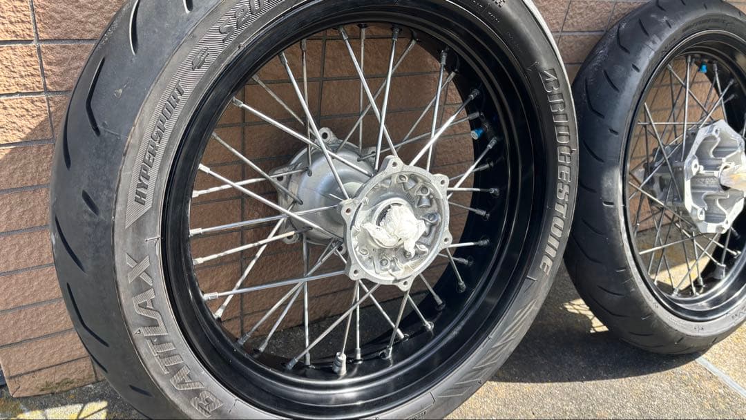 wr250x 前後ホイール　バトラックス