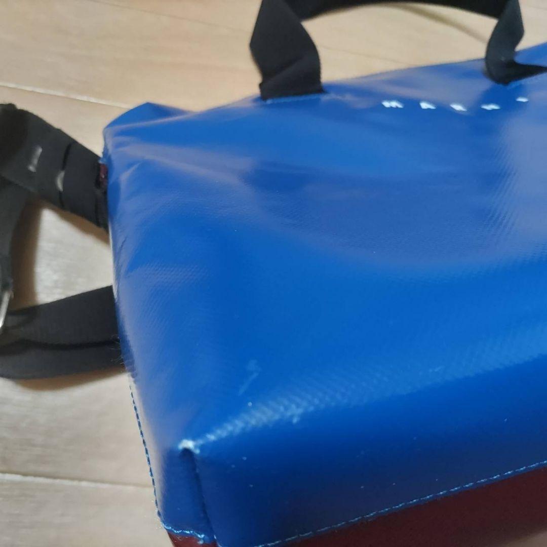 夏休みセール◆マルニ◆PVC メッセンジャーバッグ◆美品