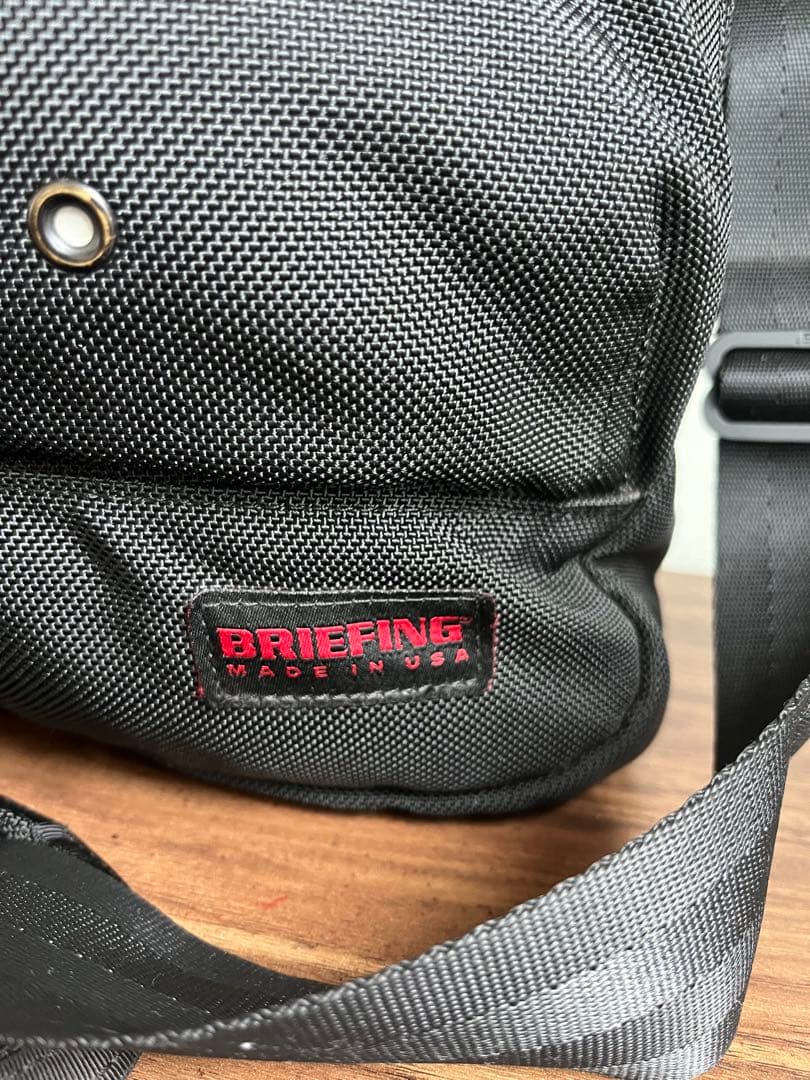 【極美品】BRIEFING ブリーフィング　ネオステルス　ヘルメットバック BK