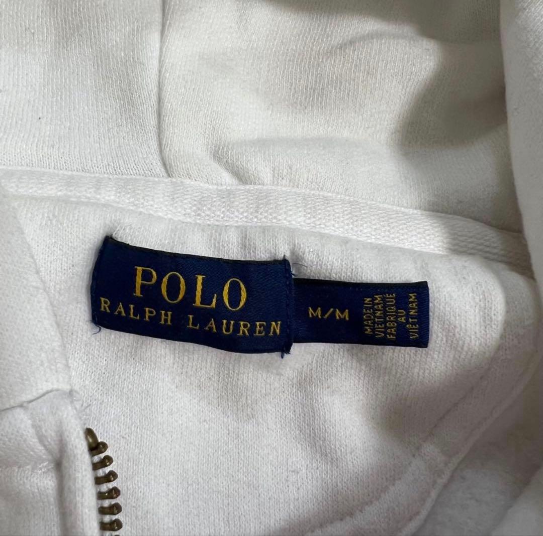 Polo Ralph Lauren ビックポニー USA 短丈ジップパーカー