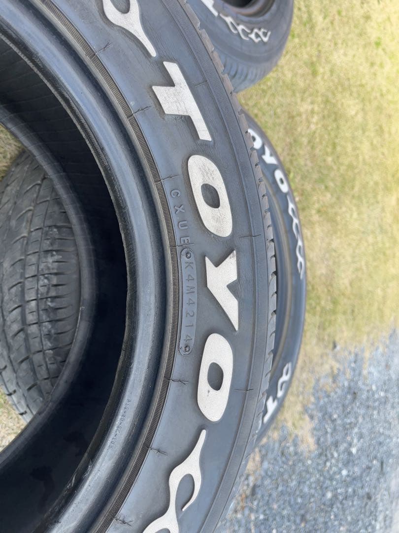 TOYO H20 215/65R16 4本ホワイトレター　ハイエース 200系