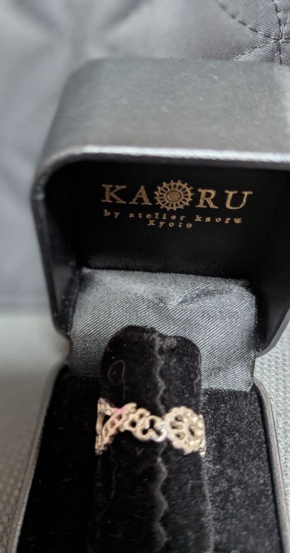 伝統的デザイン KAORU スワトウ リングL / オプション加工