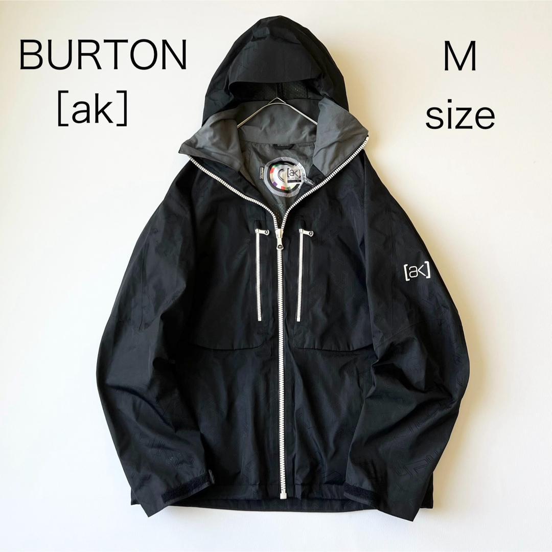 4918【美品】バートン　メンズ　ジャケット ak ゴアテックス　黒　M