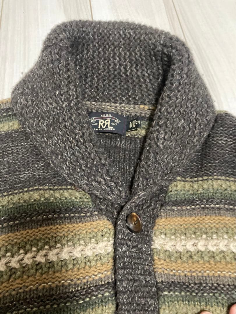 RRL ショールカラー ラルフローレン 1940s ブランケット カーディガン