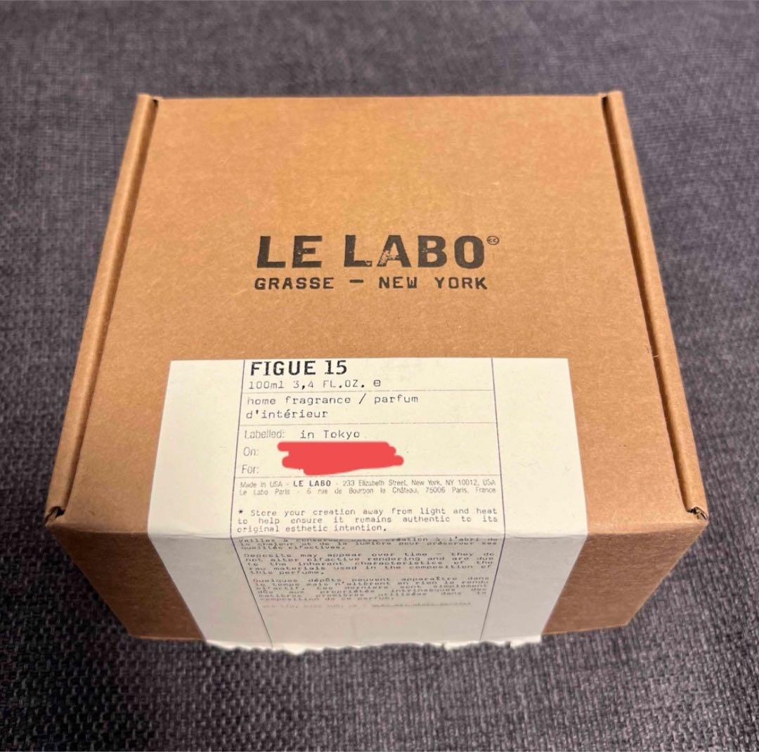 ルラボ LE LABO FIGUE 15 ホームフレグランス 100ml