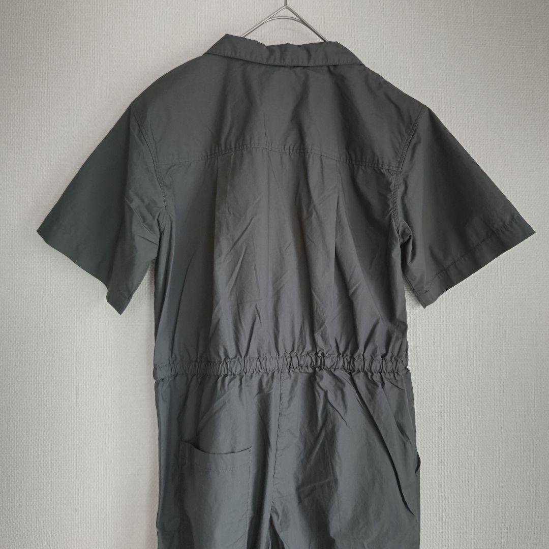 ✨未使用✨Spick＆Span　コットン 半袖ジャンプスーツ　ブラック　38