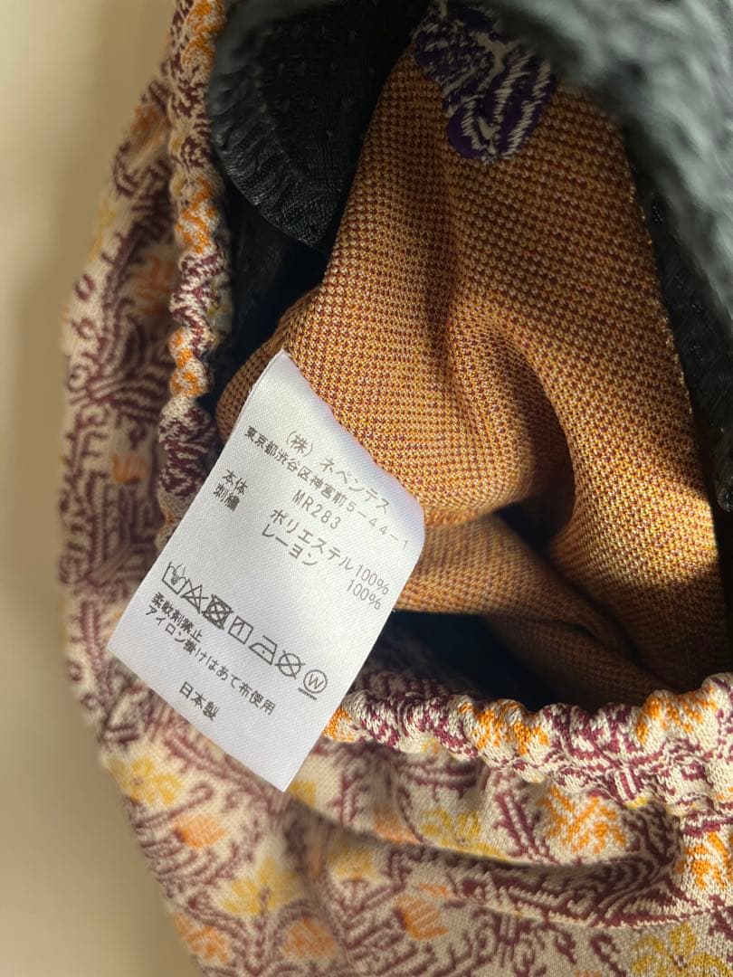 パンツ Needles poly jacquard track pants