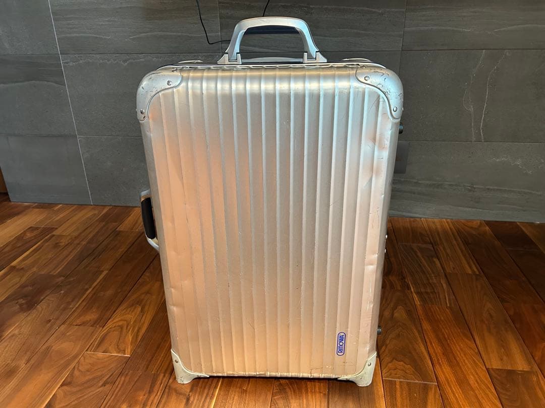 92663 TOPAS RIMOWA 2輪　中型キャリーケース シルバー