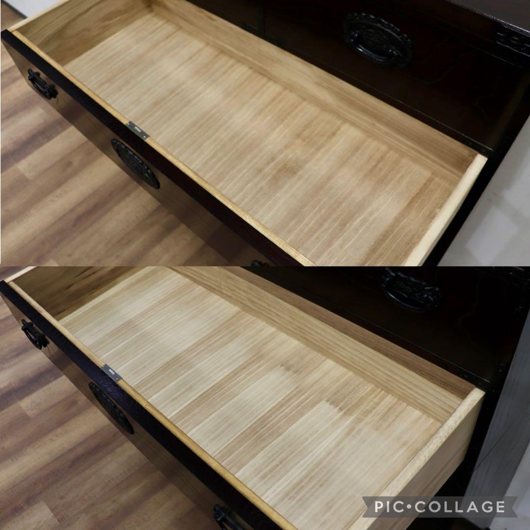 GMHH478○時代箪笥 整理箪笥 民芸箪笥 伝統工芸 チェスト 和箪笥 和家具