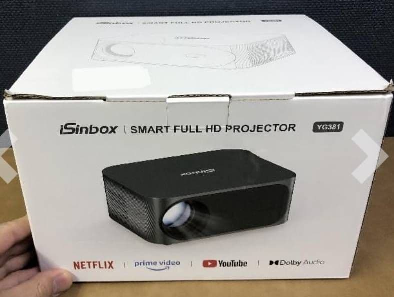 iSinbox プロジェクター Netflix/YouTube/Prime