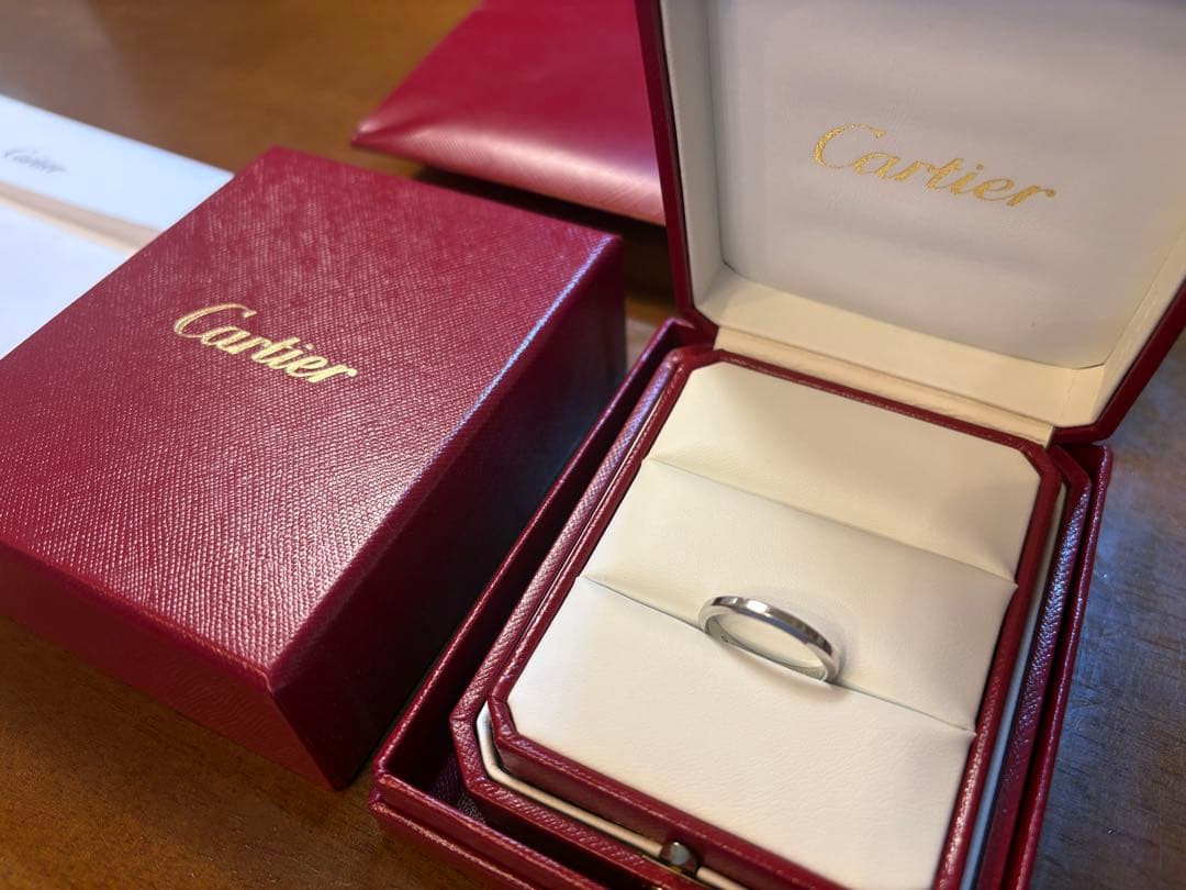 Cartier プラチナリング 950刻印　サイズ56