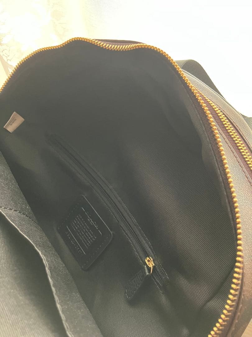 COACH ブラック レザー バックパック 【極美品】新品未使用