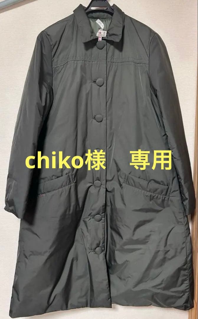 【2月末で取下げ予定】マドモアゼルノンノン　オリーブ　ダウンコート