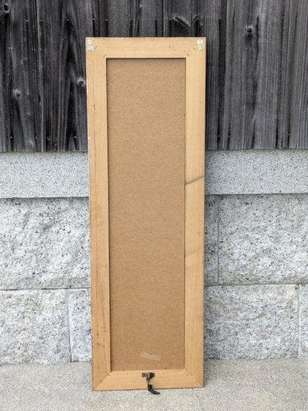 ヨーロッパ 壁掛けミラー 姿見 欧州 アンティーク ヴィンテージ 鏡 額縁