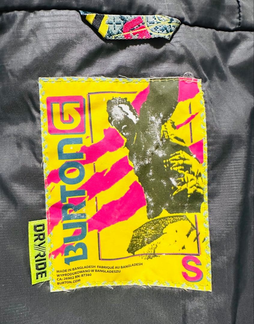BURTON バートン　スノーボードウェア セットアップ　美品