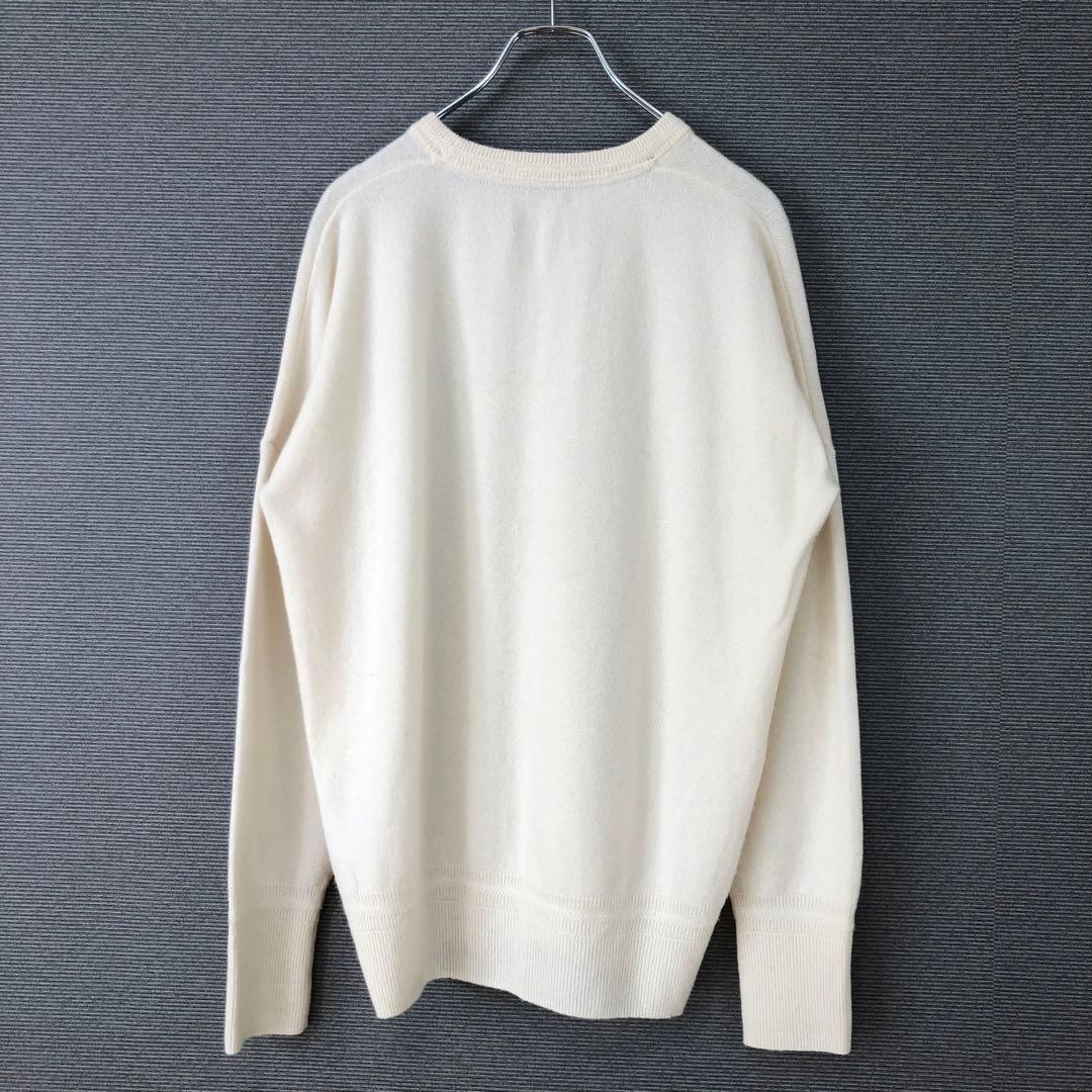 トップス MAISON CARREE CASHMERE Basic Tops IVORY