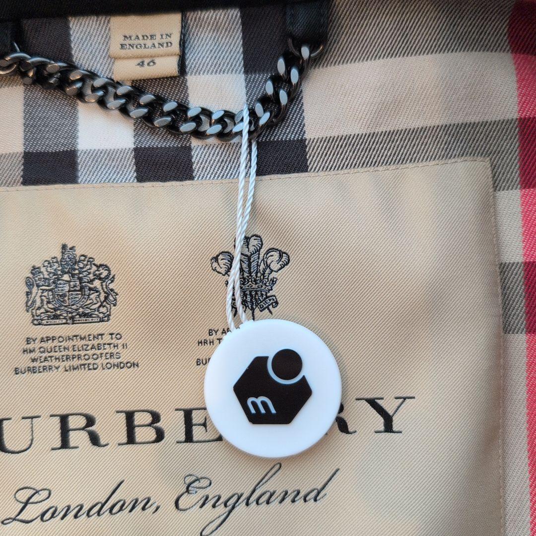 BURBERRY トレンチコート ブラック THE　SANDRINGHAM