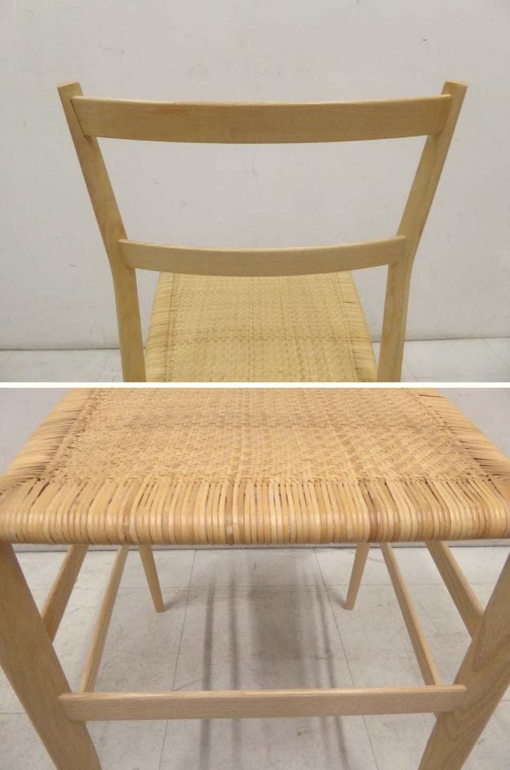 正規品■Cassina カッシーナ■699 スーパーレジェーラ チェア 籐張