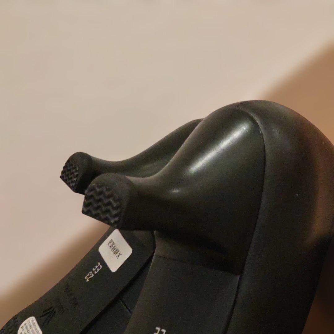 新品未使用 ワコール サクセスウォーク 黒 23cmスクエアトゥ パンプス