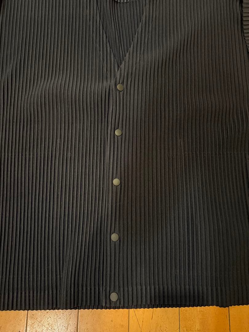 【HOMME PLISSÉ ISSEY MIYAKE】プリーツ カーディガン 3