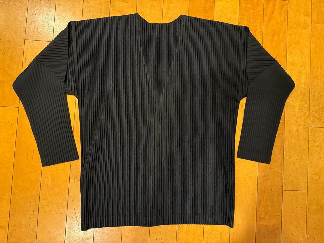 【HOMME PLISSÉ ISSEY MIYAKE】プリーツ カーディガン 3