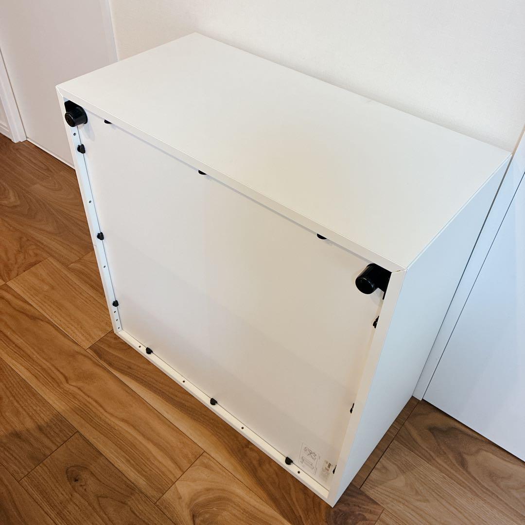 【完成品・設置送料込み】IKEA EKET エーケト キャビネット ホワイト