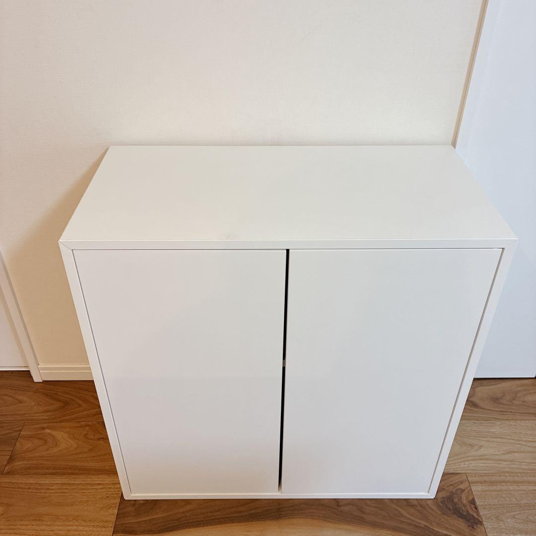 【完成品・設置送料込み】IKEA EKET エーケト キャビネット ホワイト