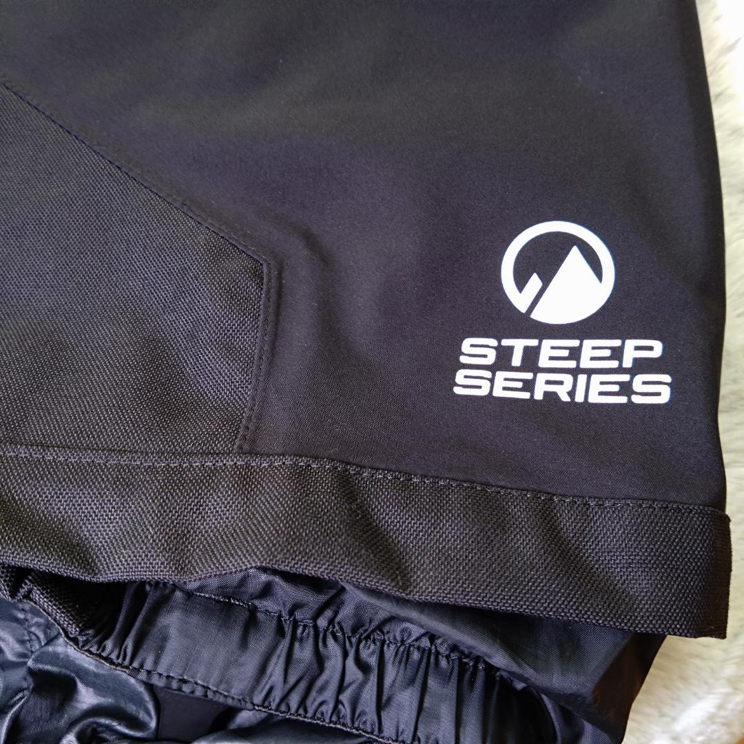 ザノースフェイス ビブパンツ　XL　黒　GORETEX　STEEP SERIES