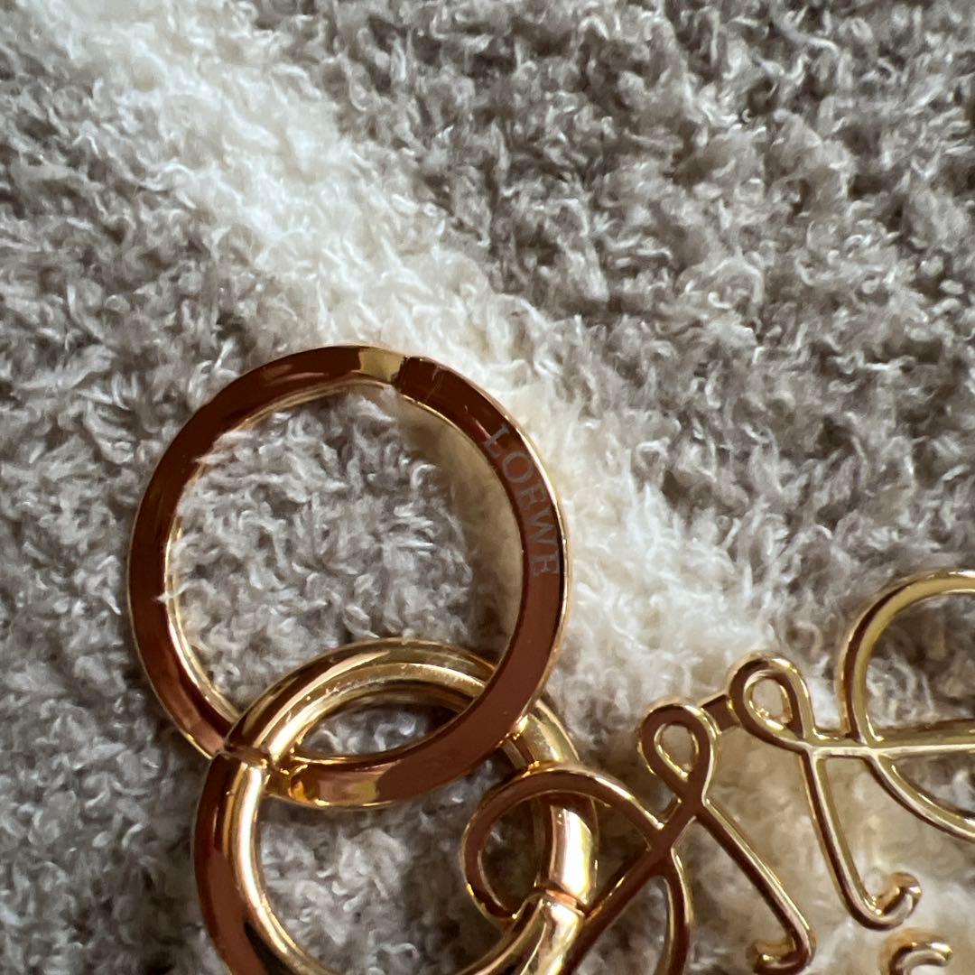 LOEWE ゴールド キーホルダー・キーリング