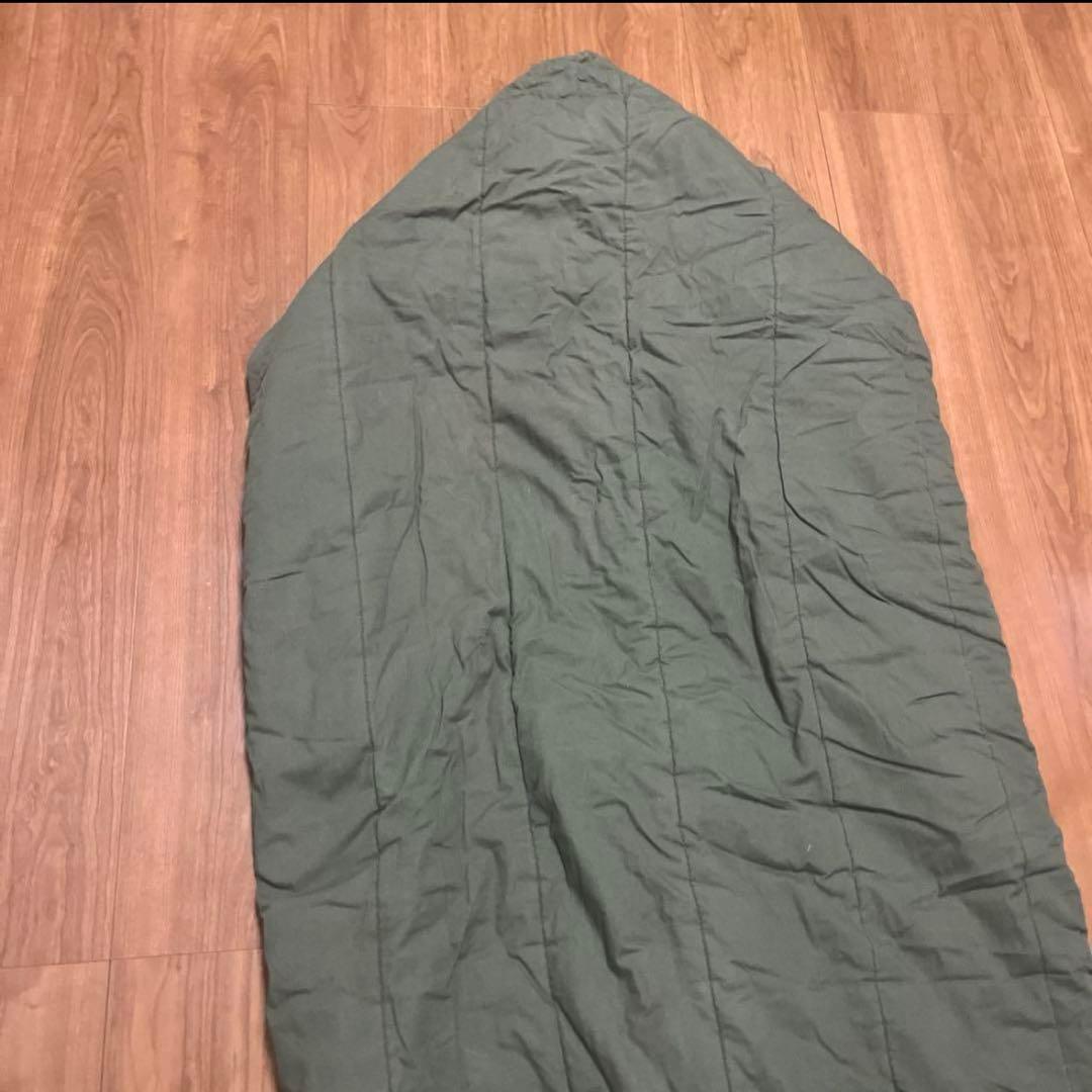 米軍　実物　SLEEPING BAG スリーピングバッグ　ODグリーン　②