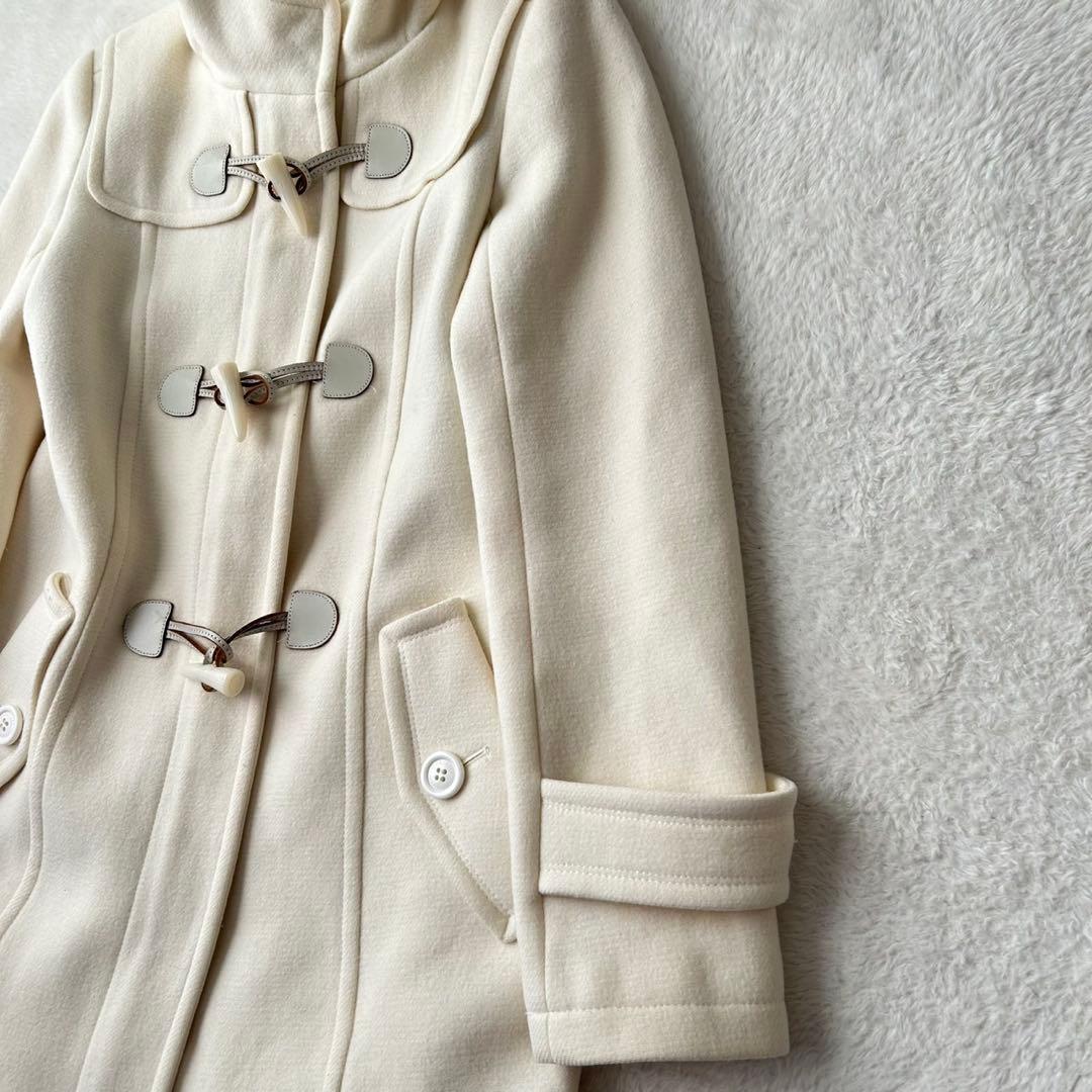 希少カラー✨ブルーレーベルクレストブリッジ ダッフルコート チェック柄