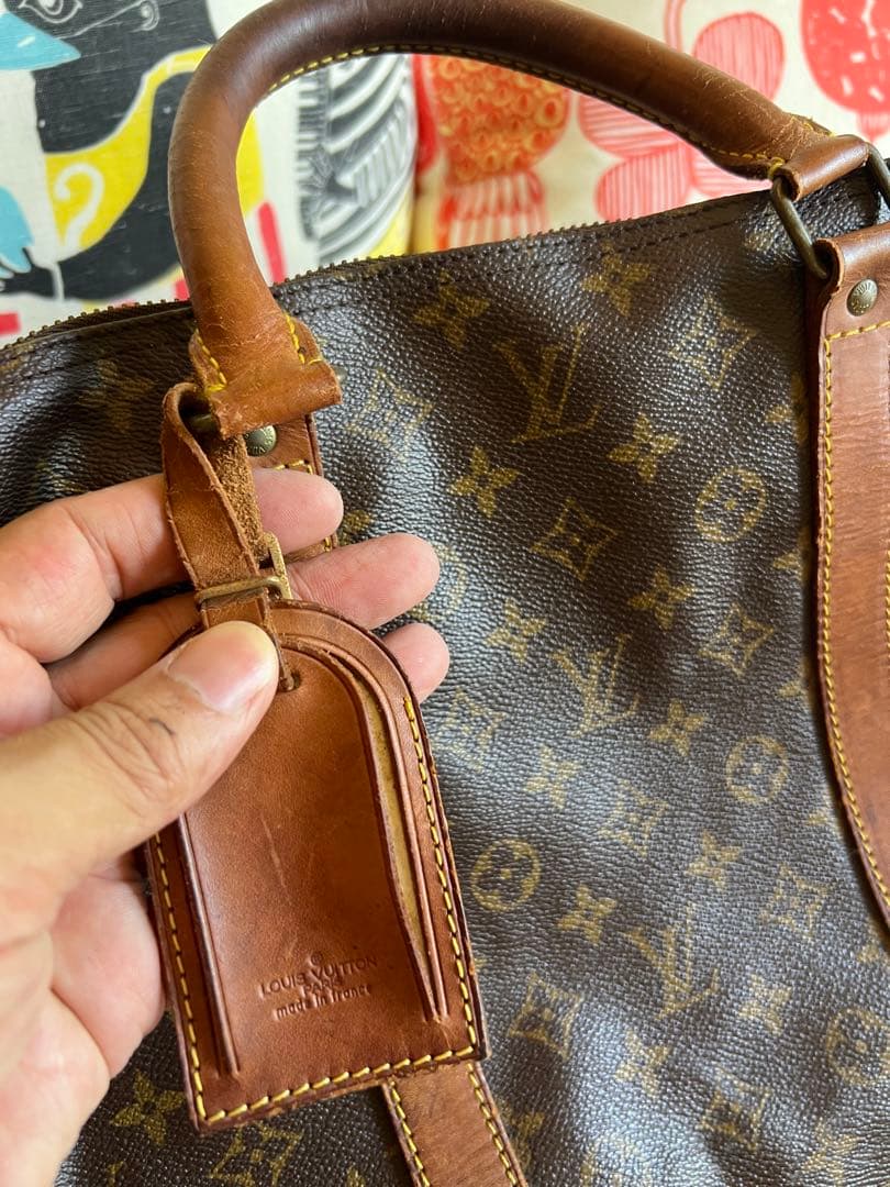 Louis Vuitton キーポル60 ボストンバッグ ブラウン