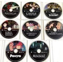 北米版　 ジブリ作品　DVD　8点セット　新品未使用