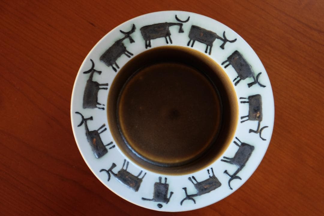 北欧ビンテージ リサラーソン ボウル プレート 陶板 クイストゴー ライオン