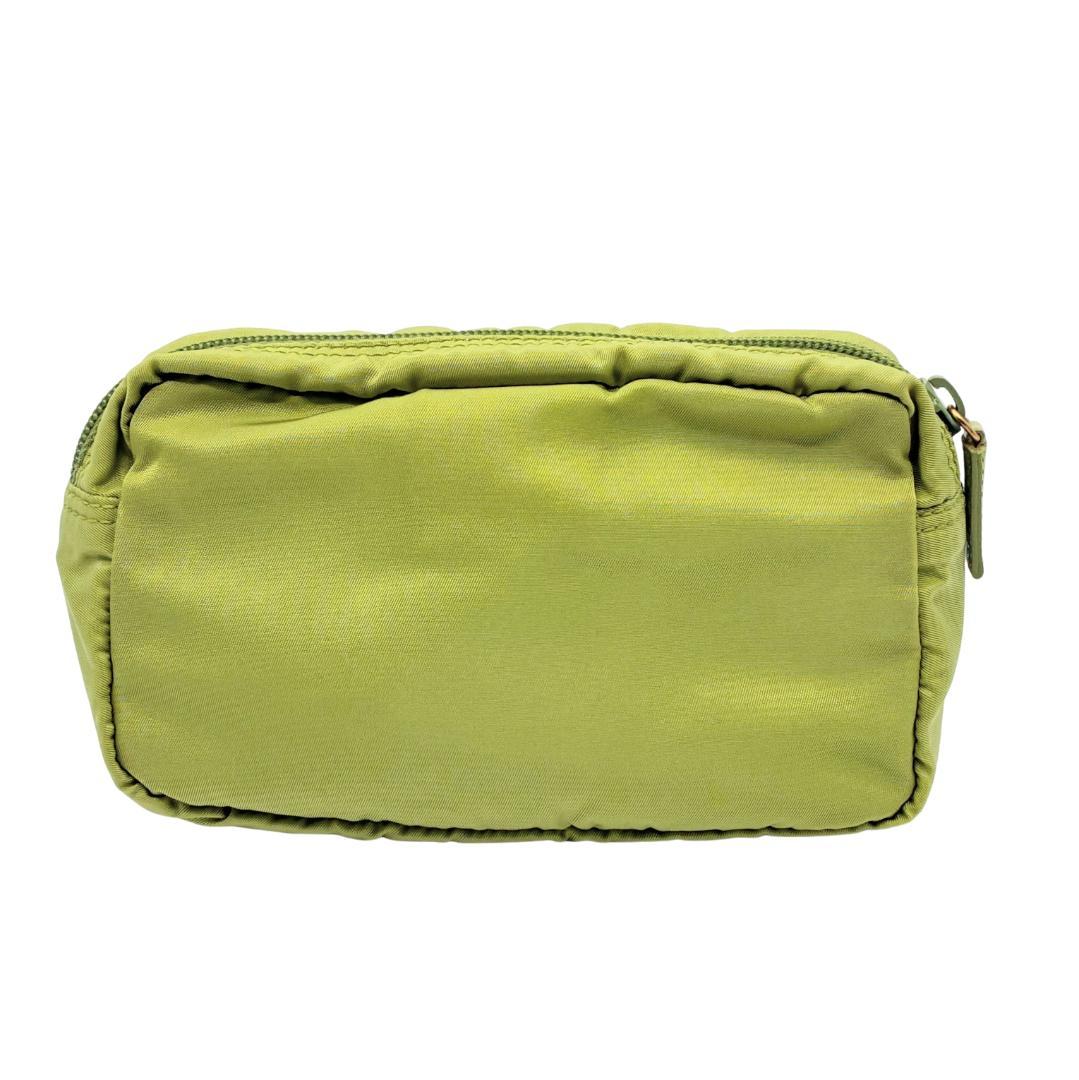 PRADA プラダ ポーチ ライムグリーン A1352A5