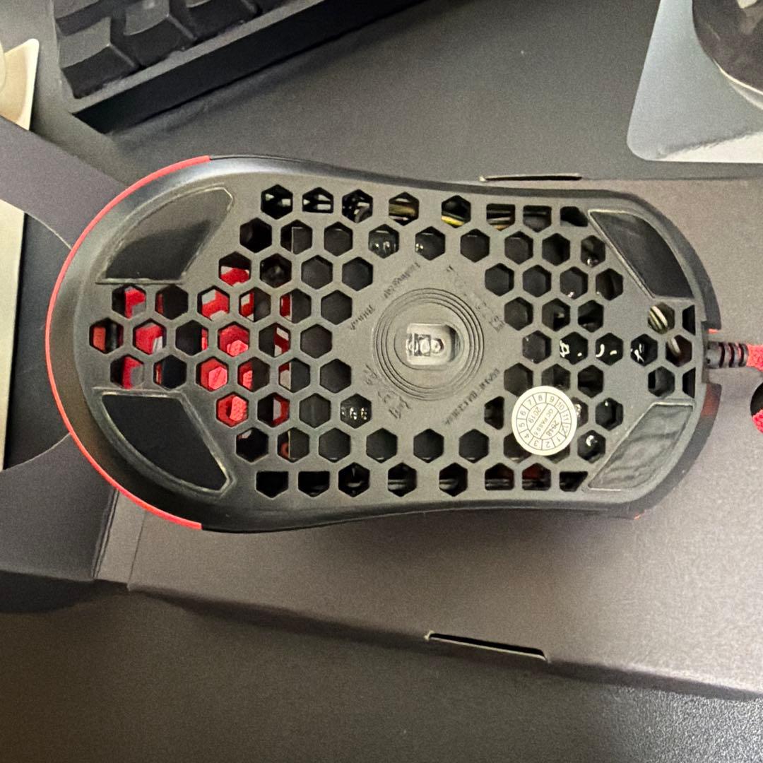 美品！ Finalmouse x Ninja Air58 - Red