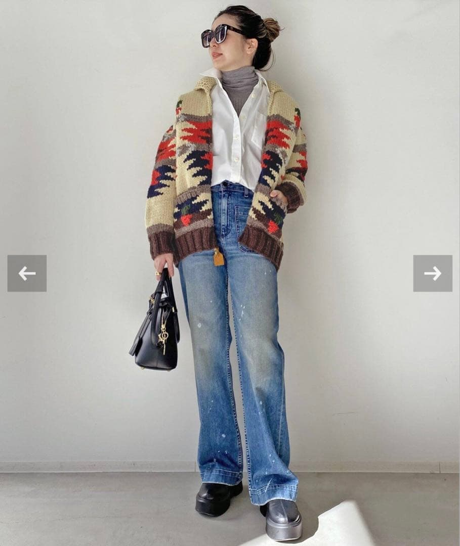 ★Skyさま専用★アパルトモン　カウチン　Canadien Sweater