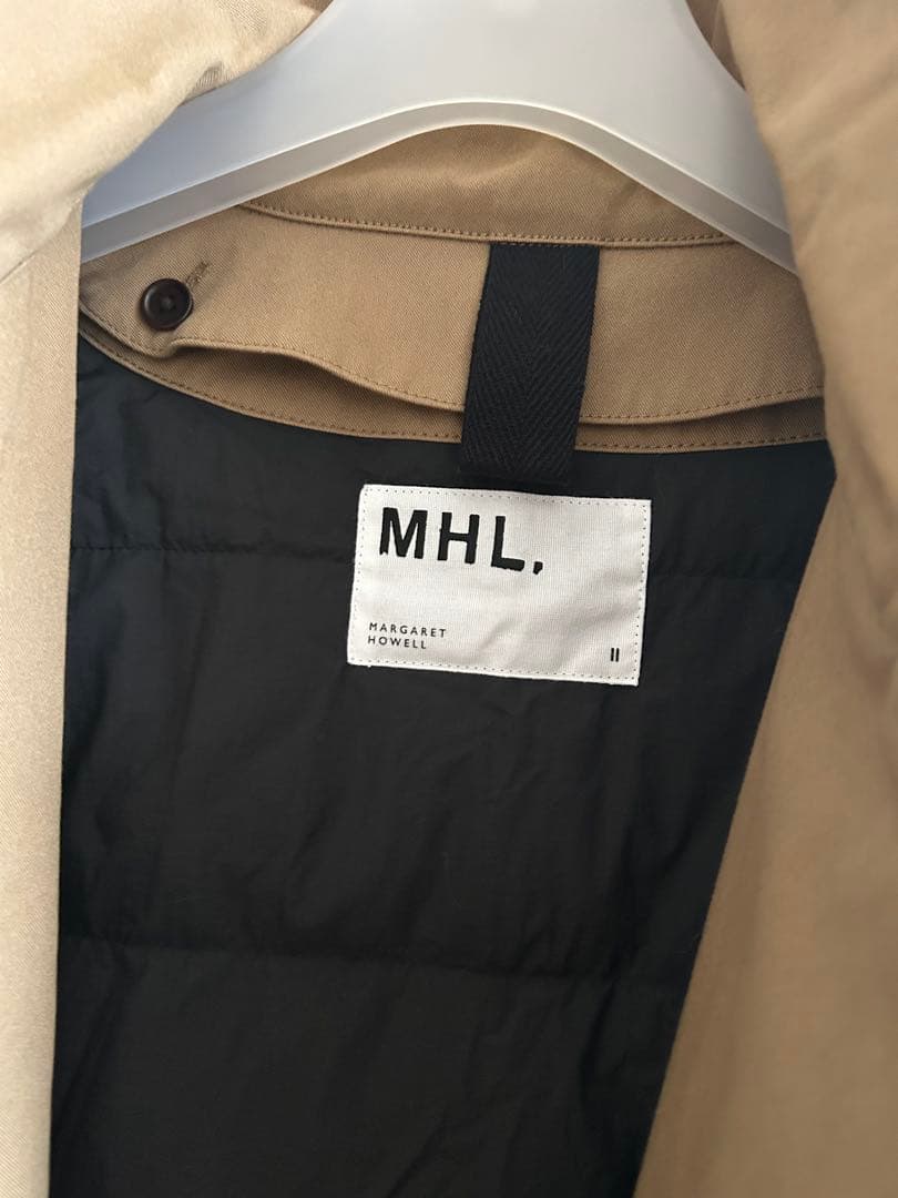 20AW MHL. ダウンライナー付き　コート マーガレットハウエルII ⭐︎美品
