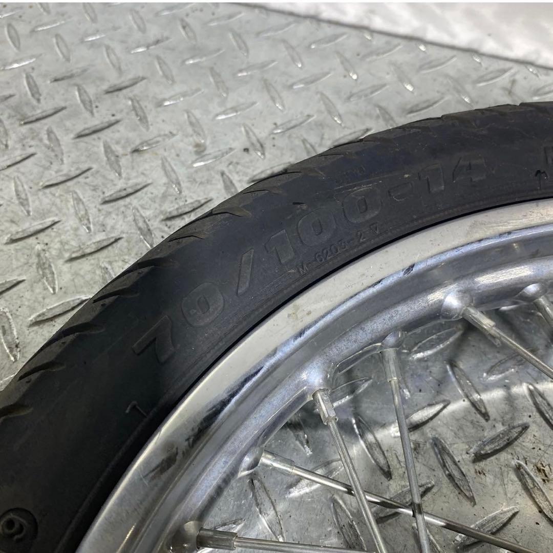 スーパーカブ110プロ フロントホイール
