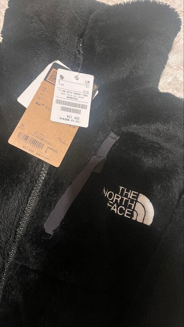 フ*ロ様 ノースフェイスshortversaloftjaket 黒新品Mフリース