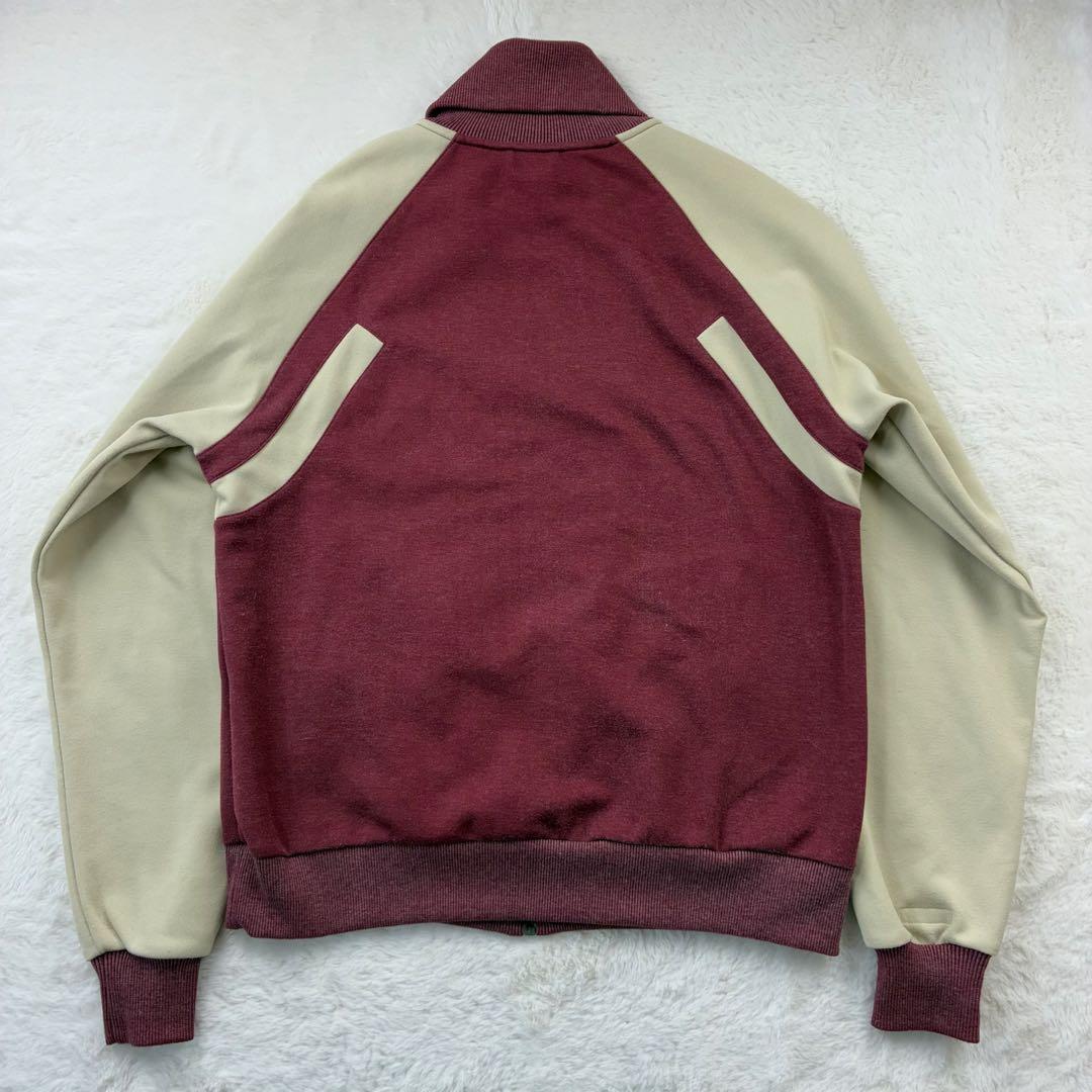 希少 90s puma プーマ トラックジャケット バーガンディ　ヴィンテージ
