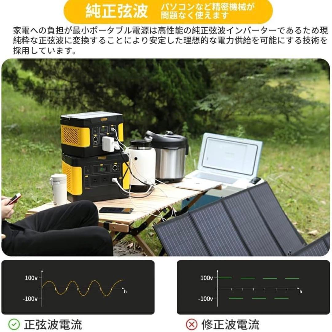 Evopowポータブル電源 リン酸鉄1024Wh AC1000Wサージ2000W