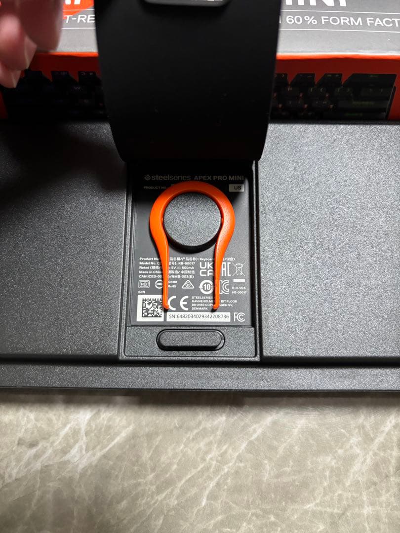 SteelSeries APEX PRO MINI US ゲーミングキーボード